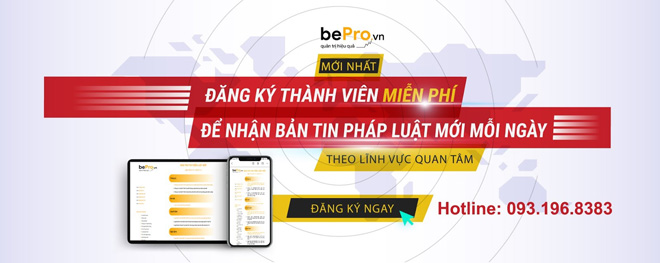 Hệ thống chuyên trang thuvienluat.bepro.vn cập nhật bản tin Pháp luật mới mỗi ngày