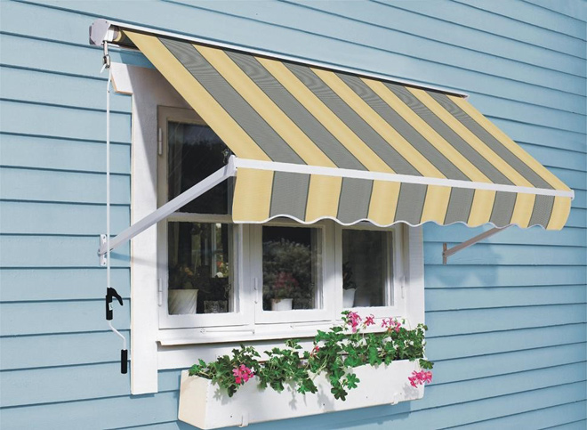 Mái hiên di động che cửa sổ