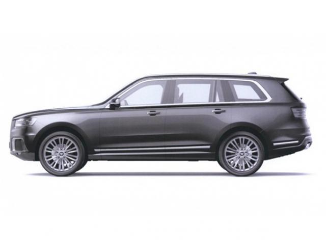 Tin tức ô tô - Hé lộ hình ảnh chiếc xe hạng sang được ví như Rolls-Royce Cullinan của Nga