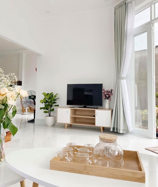 Riêng tiền nội thất cho căn nhà hết khoảng hơn 80 triệu đồng.