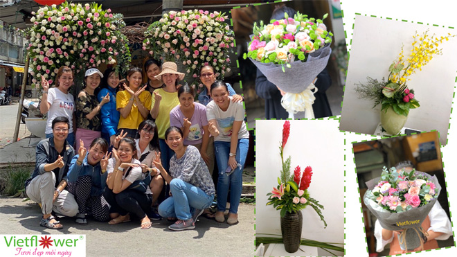 Đảm bảo tay nghề cho học viên sau khi hoàn thành khóa học tại Vietflower là rất cao