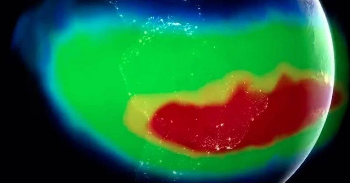 Thế giới - Xuất hiện khối dị thường khổng lồ đang phát triển trên Trái đất