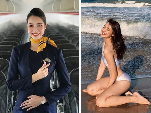 Bạn trẻ - Cuộc sống - Cô gái xinh như hoa hậu trở thành nữ tiếp viên trưởng ở tuổi 21 HOT nhất tuần