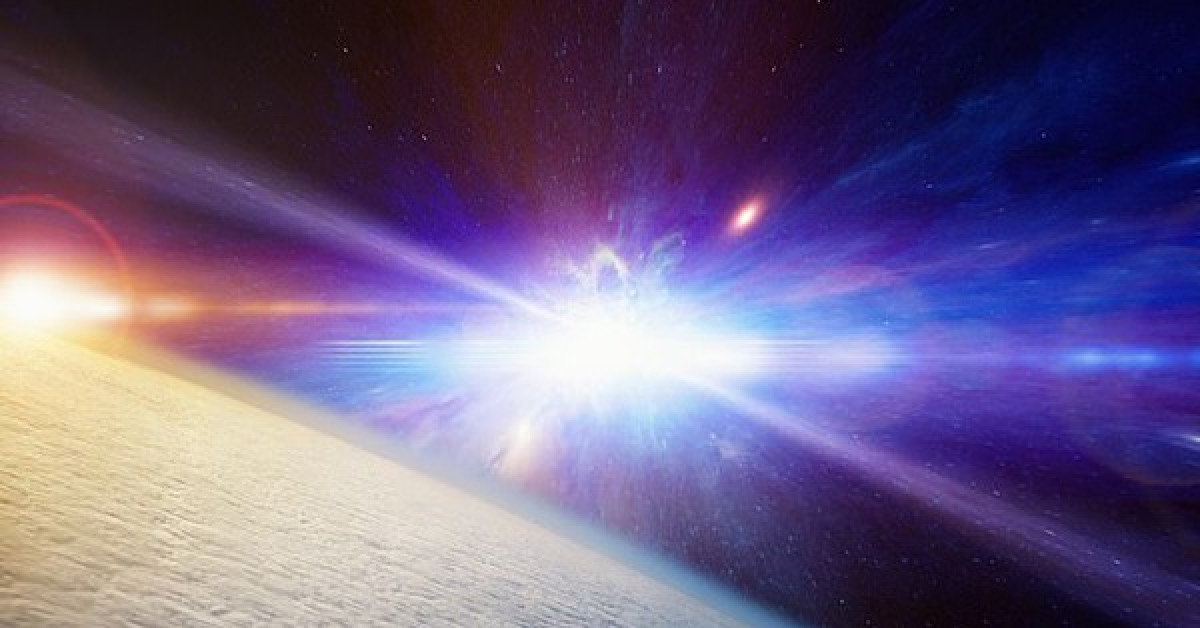 Ảnh minh họa từ SHUTTERSTOCK về một siêu tân tinh nổ gần Trái Đất