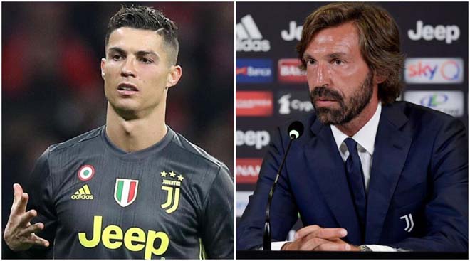 HLV Pirlo xác định Ronaldo luôn là trọng tâm trong kế hoạch nhân sự của hàng công
