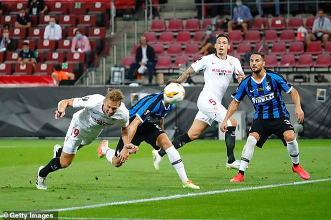 Trực tiếp bóng đá Sevilla - Inter Milan: Bàn thắng may mắn (Chung kết Europa League) - 23