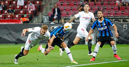 Trực tiếp bóng đá Sevilla - Inter Milan: Bàn thắng may mắn (Chung kết Europa League)