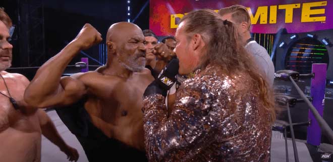 Tyson và Jericho dằn mặt nhau