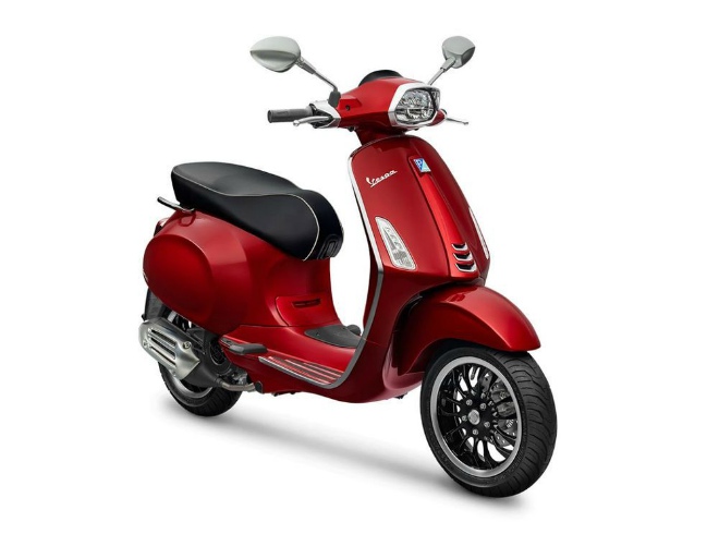 2020 Vespa Sprint 150 i-Get ABS bản đỏ mận, đẹp mặn mà - 1