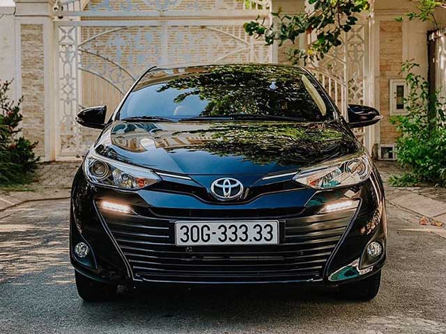 Ô tô - Toyota Vios mang biển số khủng ngũ quý 3 được rao bán giá tiền tỷ