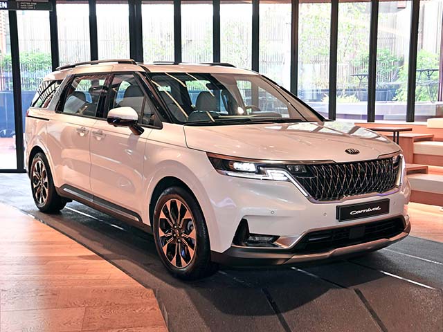 Tin tức ô tô - Ảnh thực tế Kia Sedona 2021 vừa ra mắt, đẹp như xe sang, trang bị tân tiến hàng đầu