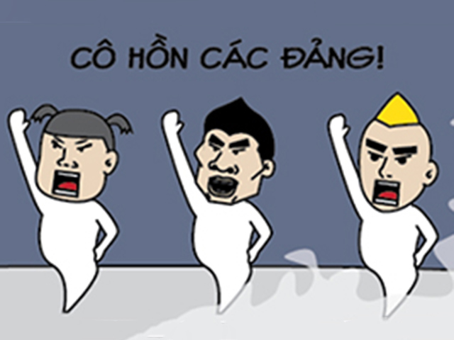 Tranh vui - Năm nay cô hồn cũng phải khiếp hồn với "cô vít"