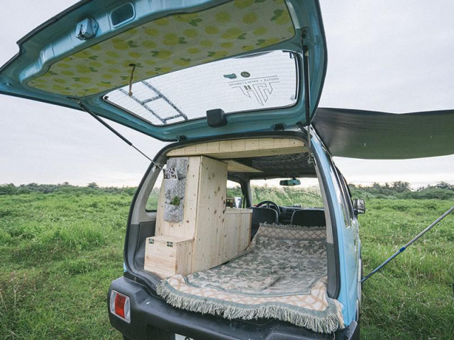 Kinh doanh - Tự độ ô tô thành "căn hộ di động" đi khắp nơi: Coi chừng bị phạt