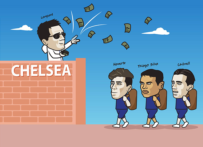 Chelsea đang "vung tiền" trên thị trường chuyển nhượng năm nay.