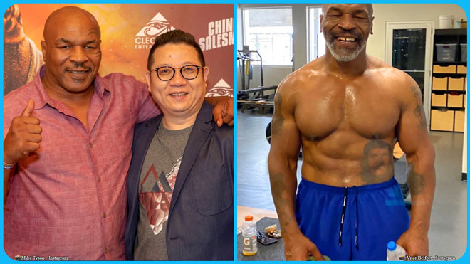 Mike Tyson giảm hơn 60 kg chỉ sau 2 năm