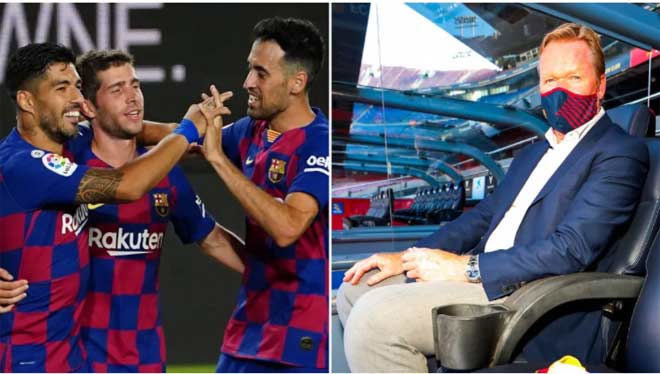 Tân HLV Koeman thể hiện quyền uy: "Dằn mặt" đội phó Barca, đối xử Messi ra sao? - 1