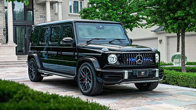 Mercedes-AMG G63 độ thành xe Limo và có khả năng chống đạn dành cho giới nhà giàu - 4