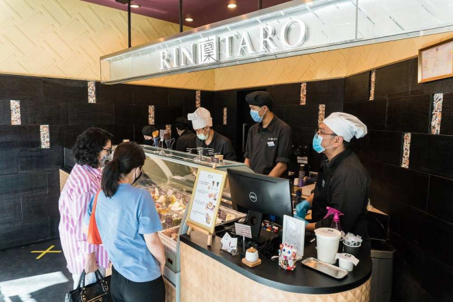 Cửa hàng kem Rintaro ở Bangkok, Thái Lan.