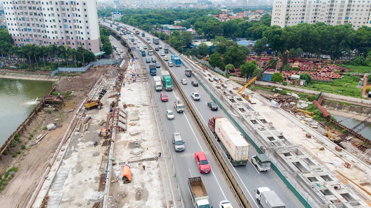 Toàn cảnh dự án hai cây cầu trị giá 340 tỷ đồng bắc qua hồ Linh Đàm - 2