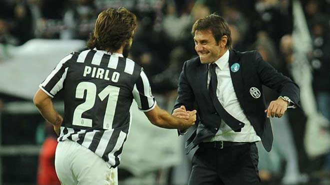 Pirlo và Conte