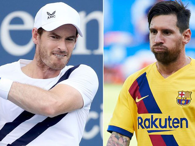 Thể thao - Tin thể thao HOT 26/8: Andy Murray chào đón Messi tới Ngoại hạng Anh
