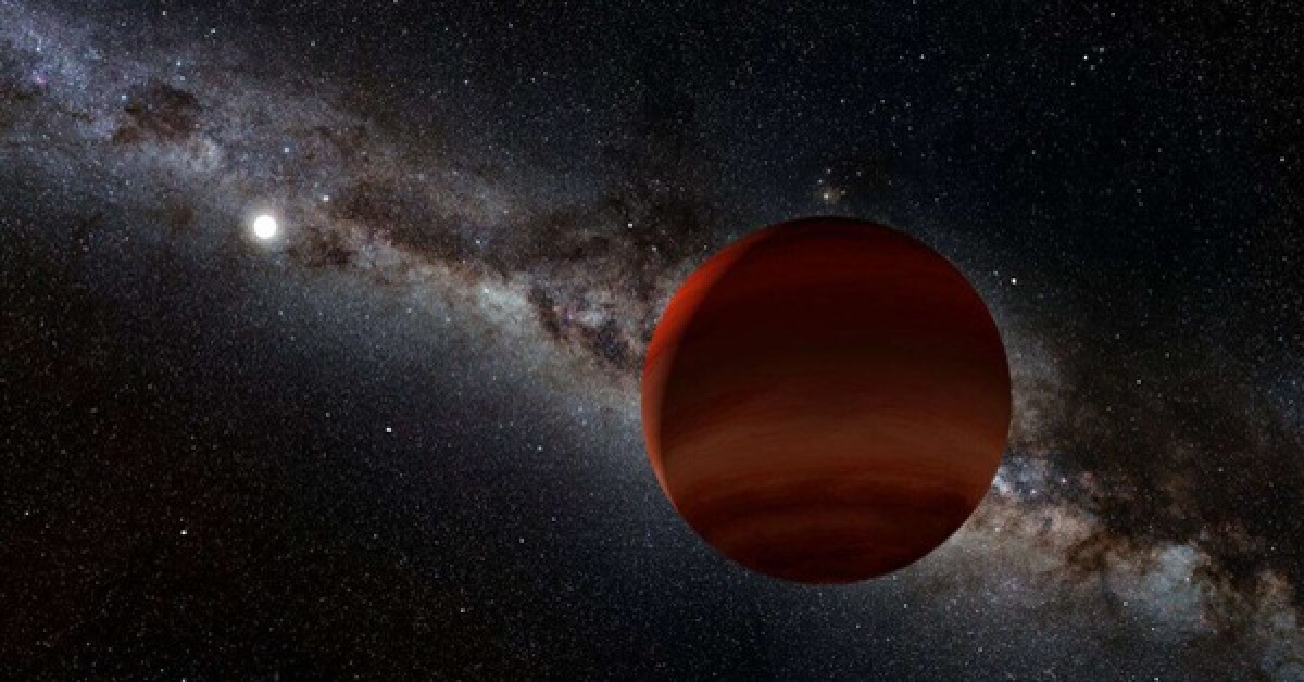 Sao lùn nâu, một vật thể dưới sao nhưng "cao cấp" hơn hành tinh - ảnh đồ họa từ NOIRLab, dựa trên dữ liệu từ NASA