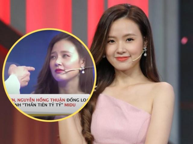Giải trí - Sao nam gây sốc khi chỉ thẳng mặt Midu trên sóng truyền hình là ai?