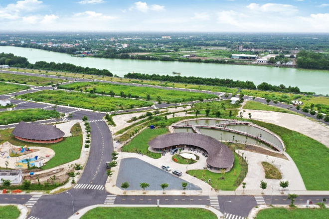 Nhà phố vườn ven sông Saigon Riverpark ra sổ đỏ đúng tiến độ - 2