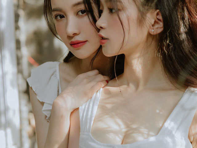 Thời trang - Linh Ka, Jun Vũ mặc đầm trắng tuyệt xinh