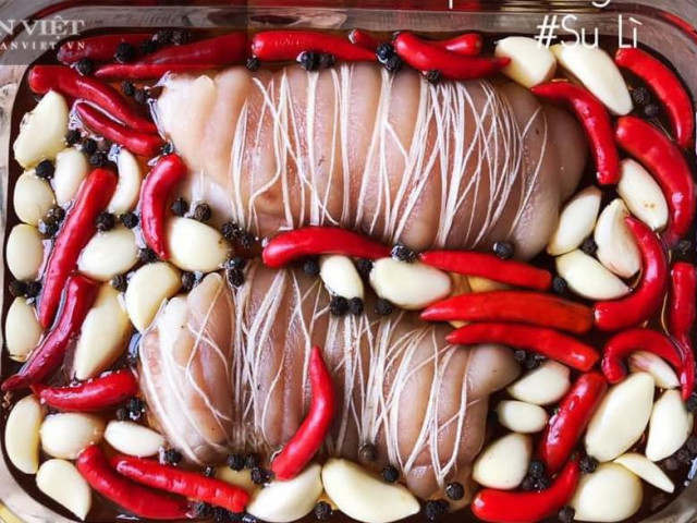 Ẩm thực - Bắp giò heo ngâm mắm chua chua, mặn mặn, món ngon ai ai cũng thích