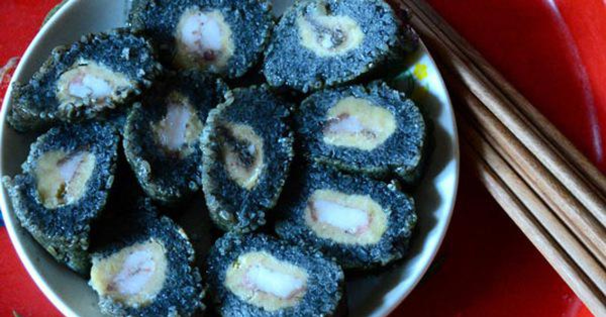 Ẩm thực - Bánh chưng đen, bánh rán tam giác mạch xứ Lạng