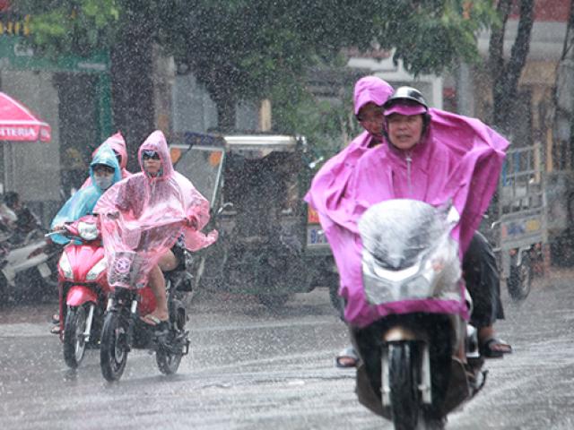 Tin tức trong ngày - Miền Bắc xuất hiện mưa dông, nắng nóng ở miền Trung suy giảm dần