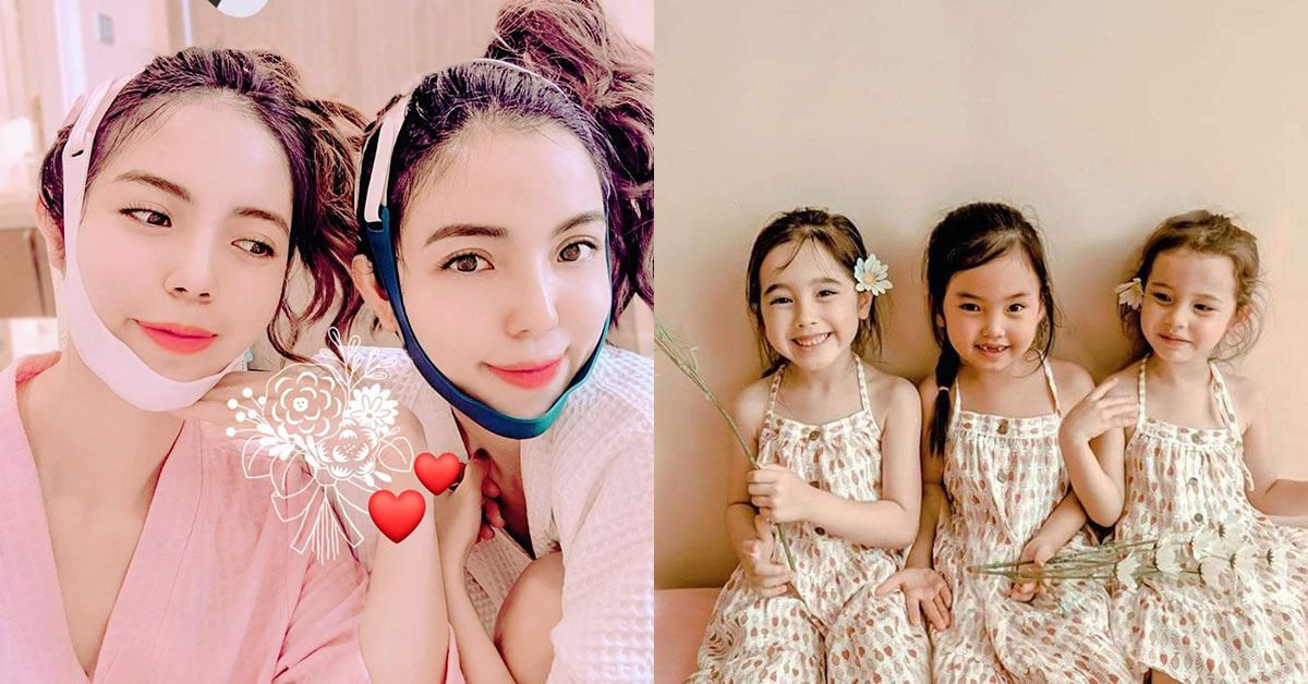 Bạn trẻ - Cuộc sống - Cặp chị em song sinh Việt cưới 2 chàng Tây, cùng mang thai, cùng sinh con gái lai siêu đẹp