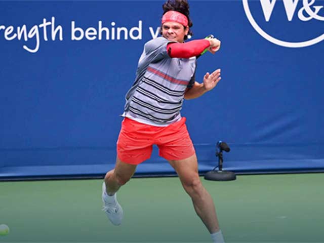 Video tennis Tsitsipas - Raonic: Sai sót nhỏ dẫn tới hậu quả lớn (Bán kết Cincinnati Masters)