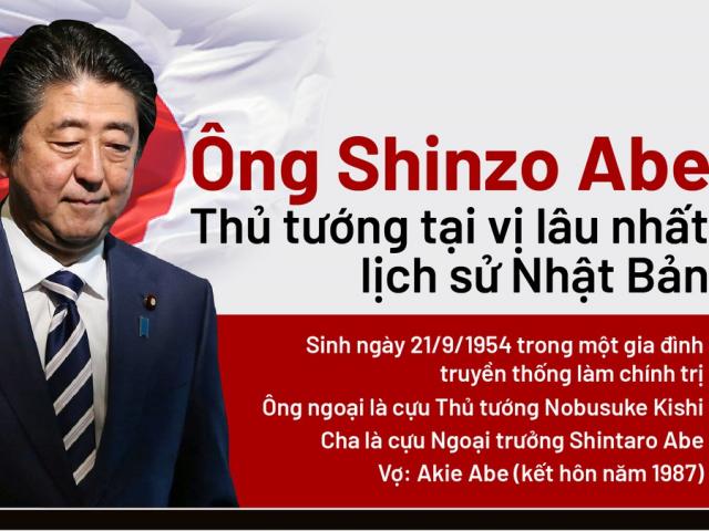 Thế giới - Ông Shinzo Abe – Thủ tướng tại vị lâu nhất lịch sử Nhật Bản