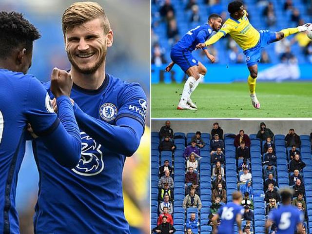 Bóng đá - Video highlight trận Brighton - Chelsea: Werner khai hỏa, "bom tấn" gặp hạn