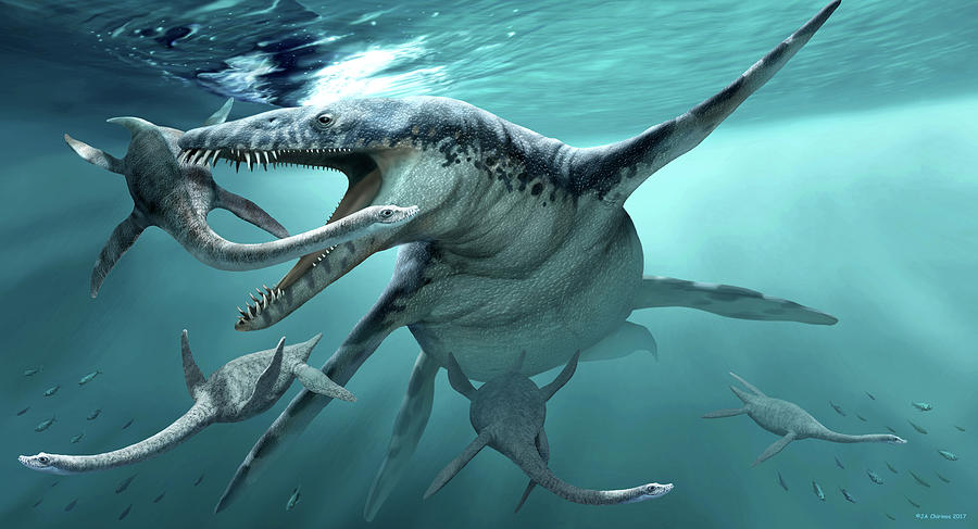 Vua biển cả Liopleurodon.