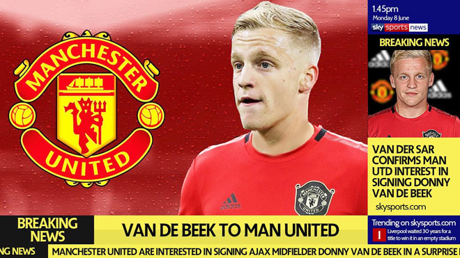 Van De Beek sắp gia nhập MU