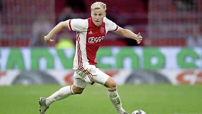 Donny van de Beek sẽ là người của MU trong tuần này với giá 35 triệu bảng (có thể tăng lên 40 triệu)