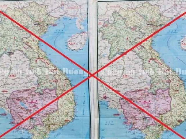 Tin tức trong ngày - Hải Dương: Phát hiện 4 doanh nghiệp treo bản đồ “đường lưỡi bò”