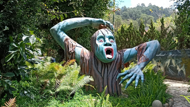 Khu du lịch Quỷ Núi - Suối Ma đang tạm ngưng hoạt động để tu sửa cho phù hợp.