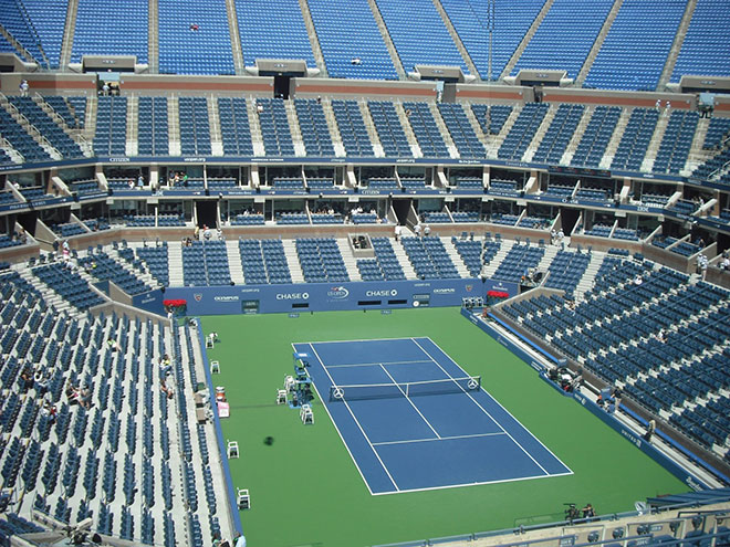 Giải US Open 2020 lần đầu tiên diễn ra trên một sân đấu không khán giả.