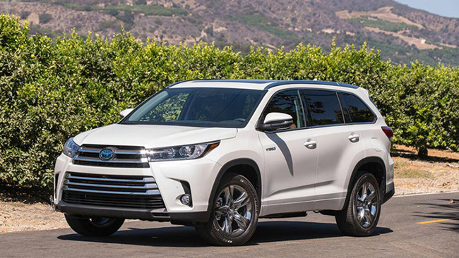 1. Toyota Highlander (18,5% số người sử dụng từ 15 năm trở lên)
