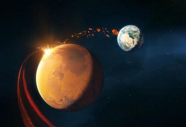 Sự sống trên Trái Đất có thể đến từ sao Hỏa - 1