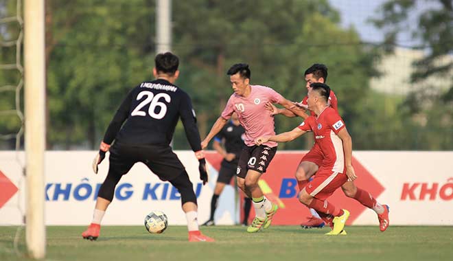 Hà Nội FC đấu Viettel: Văn Hậu tái xuất, bất ngờ cú đúp Thành Chung - 7