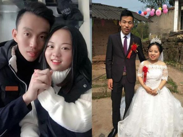 Bạn trẻ - Cuộc sống - Cô dâu 1m2 lấy chồng được chiều như "tiểu công chúa", nhìn chú rể ai cũng bất ngờ