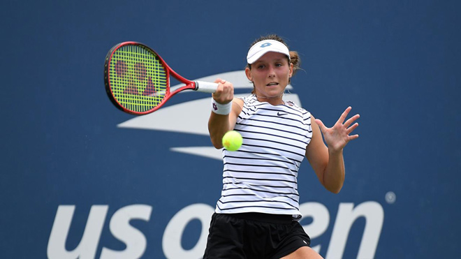 Tay vợt 20 tuổi người Nga - Gracheva lần đầu tiên giành vé vào vòng 3 một giải Grand Slam