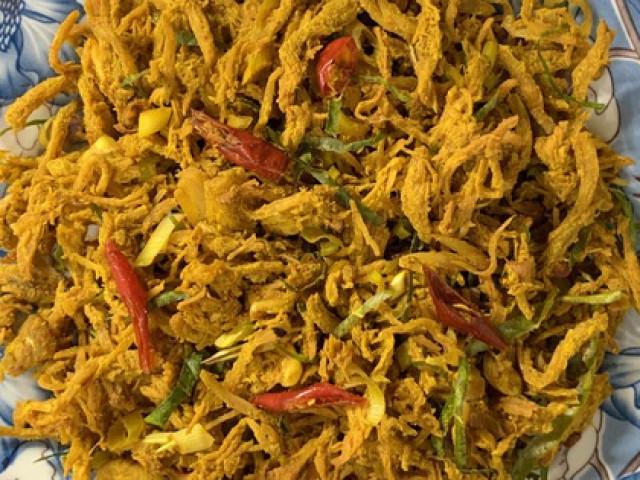 Ẩm thực - Làm khô gà xé cay ngon tụt lưỡi bằng nồi chiên không dầu, không ngờ vừa dễ vừa nhanh hơn sấy bằng lò chuyên dụng