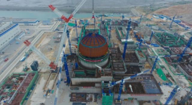 Trung Quốc đang mở rộng nhà máy điện hạt nhân. Ảnh: Tân Hoa Xã