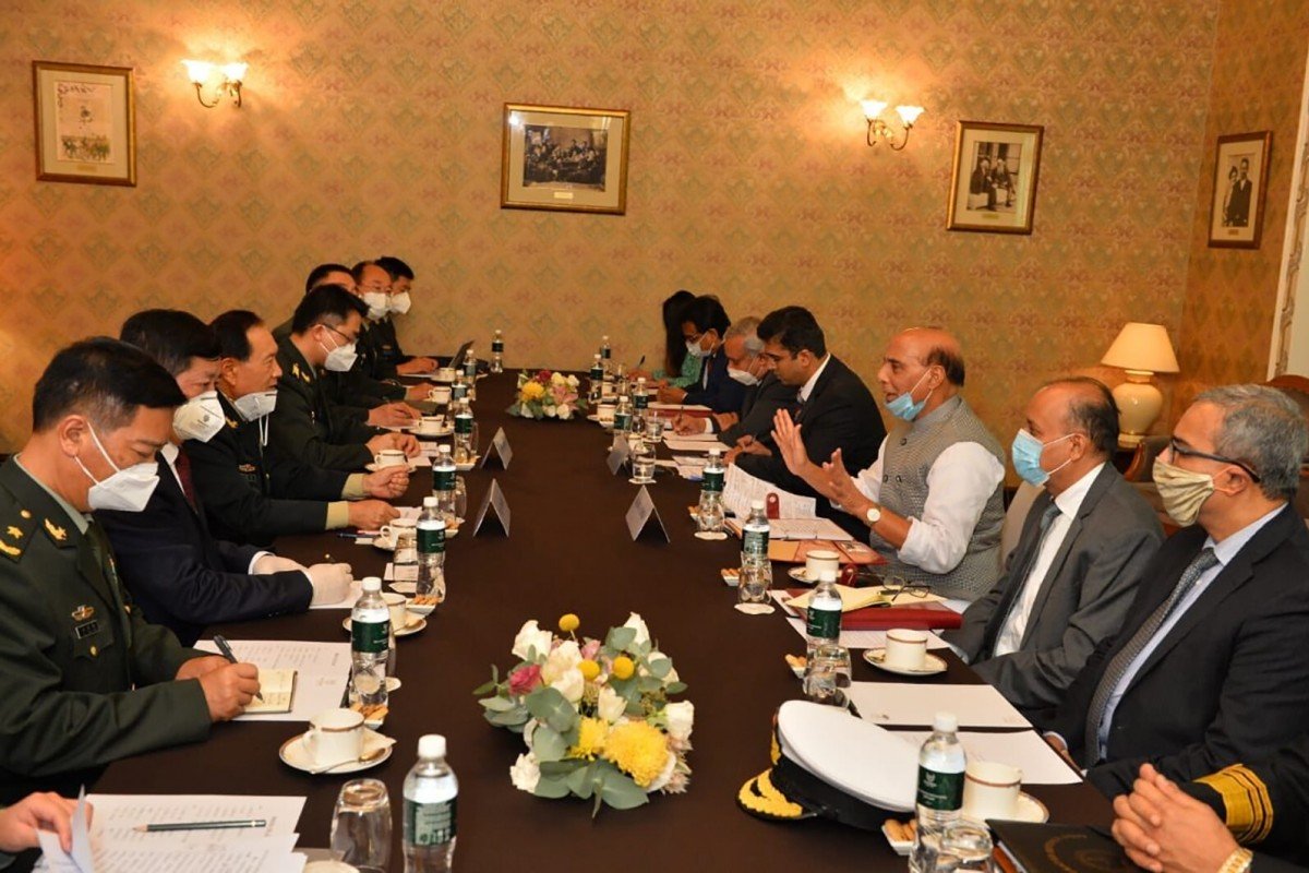 Cuộc hội đàm giữa Bộ trường Quốc phòng Trung Quốc và Ấn Độ tại Moscow ngày 4.9.